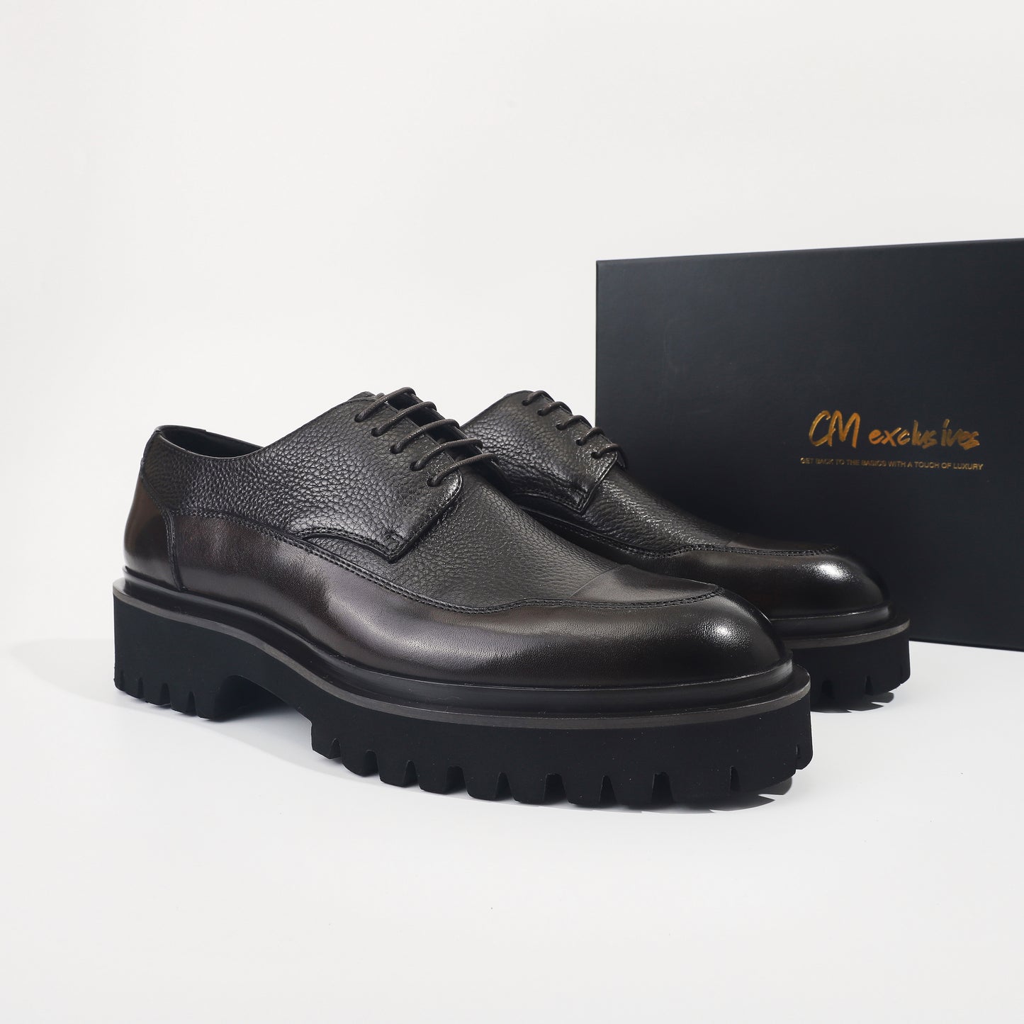NF-11 High Sole Brown Cowhide leather Classic