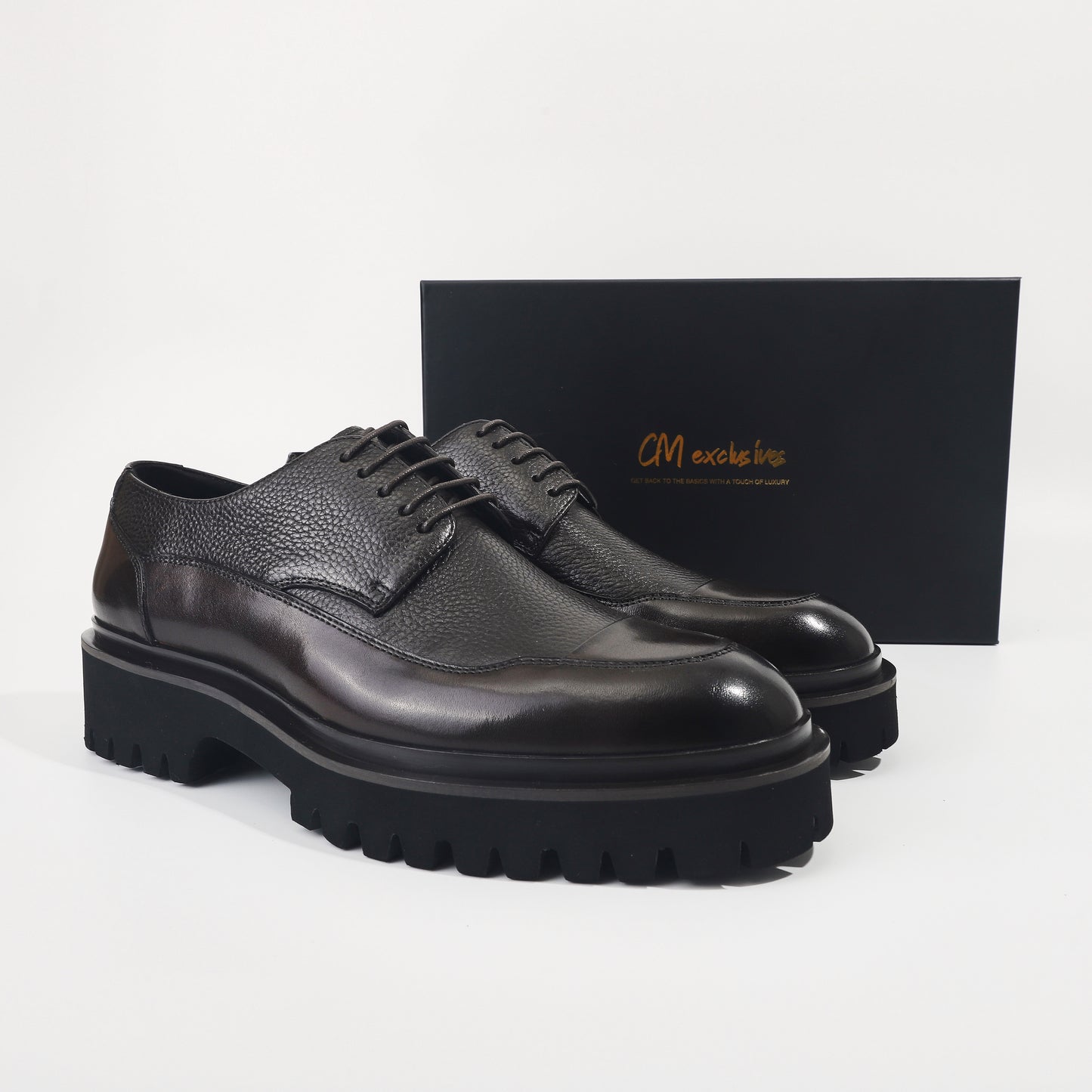 NF-11 High Sole Brown Cowhide leather Classic