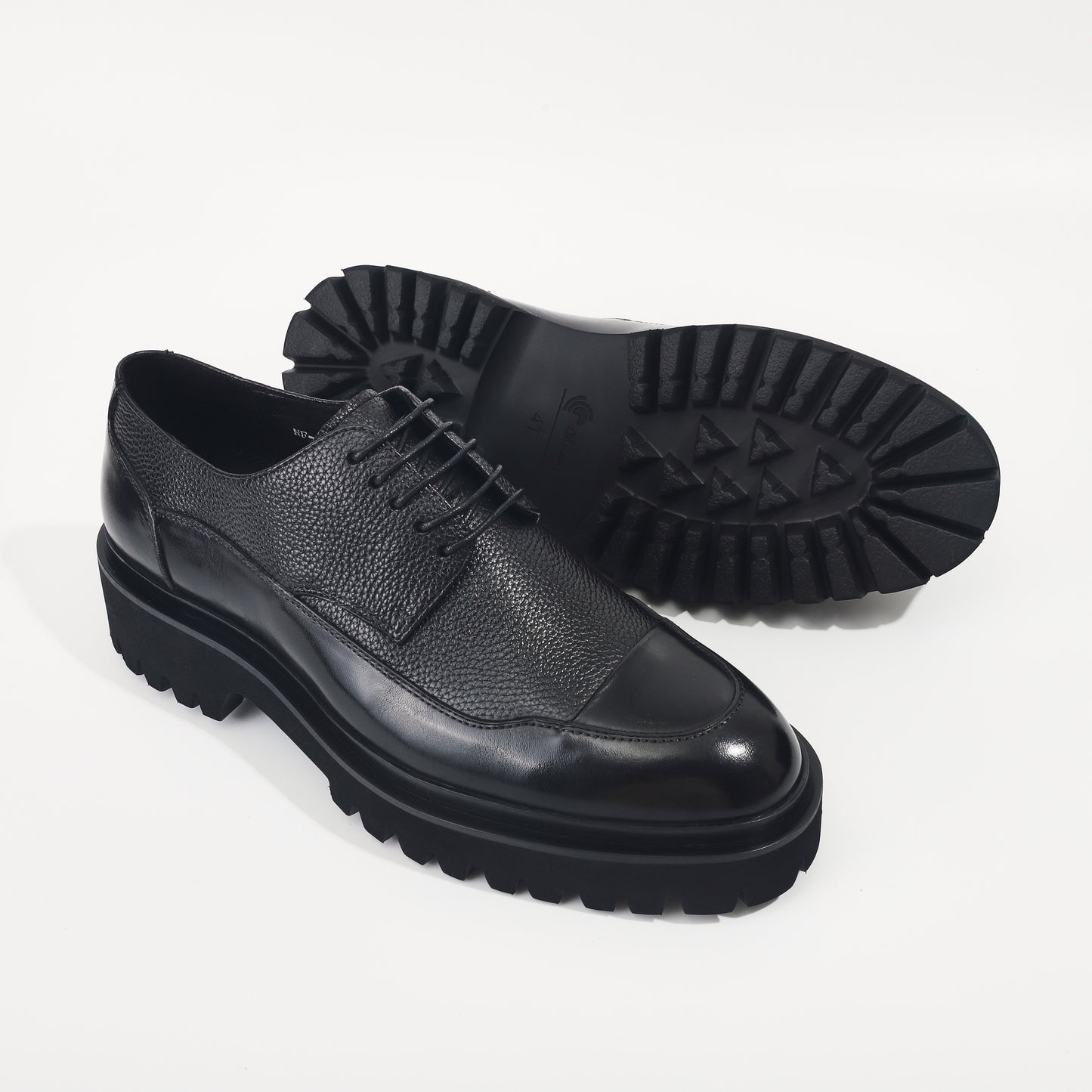NF-11 High Sole black Cowhide leather Classic