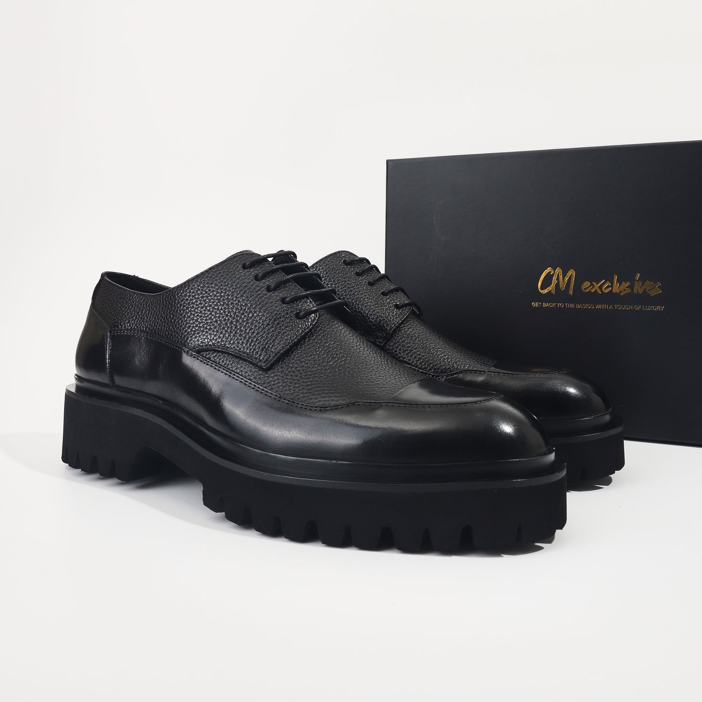 NF-11 High Sole black Cowhide leather Classic