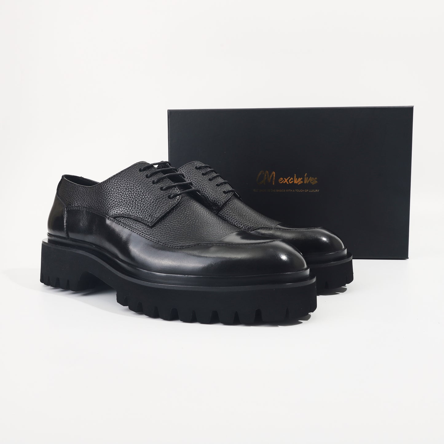 NF-11 High Sole black Cowhide leather Classic
