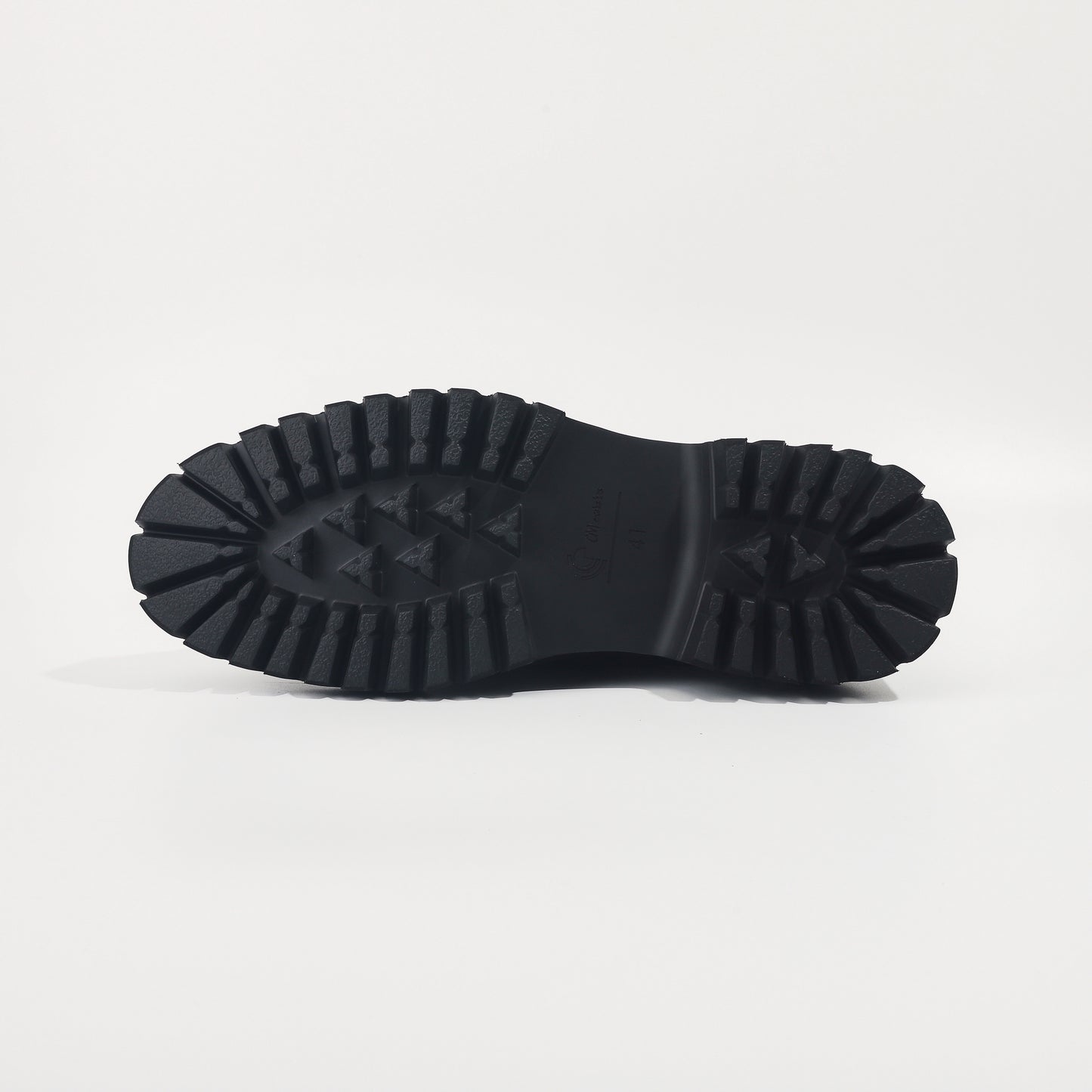 CM Exclusives Pebbled Leather Platform Derby — Dark Brown