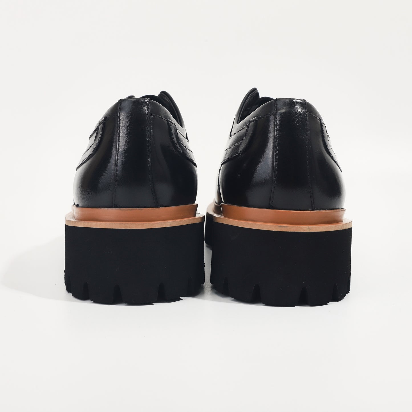 CM Exclusives Platform Brogue Oxford — Black