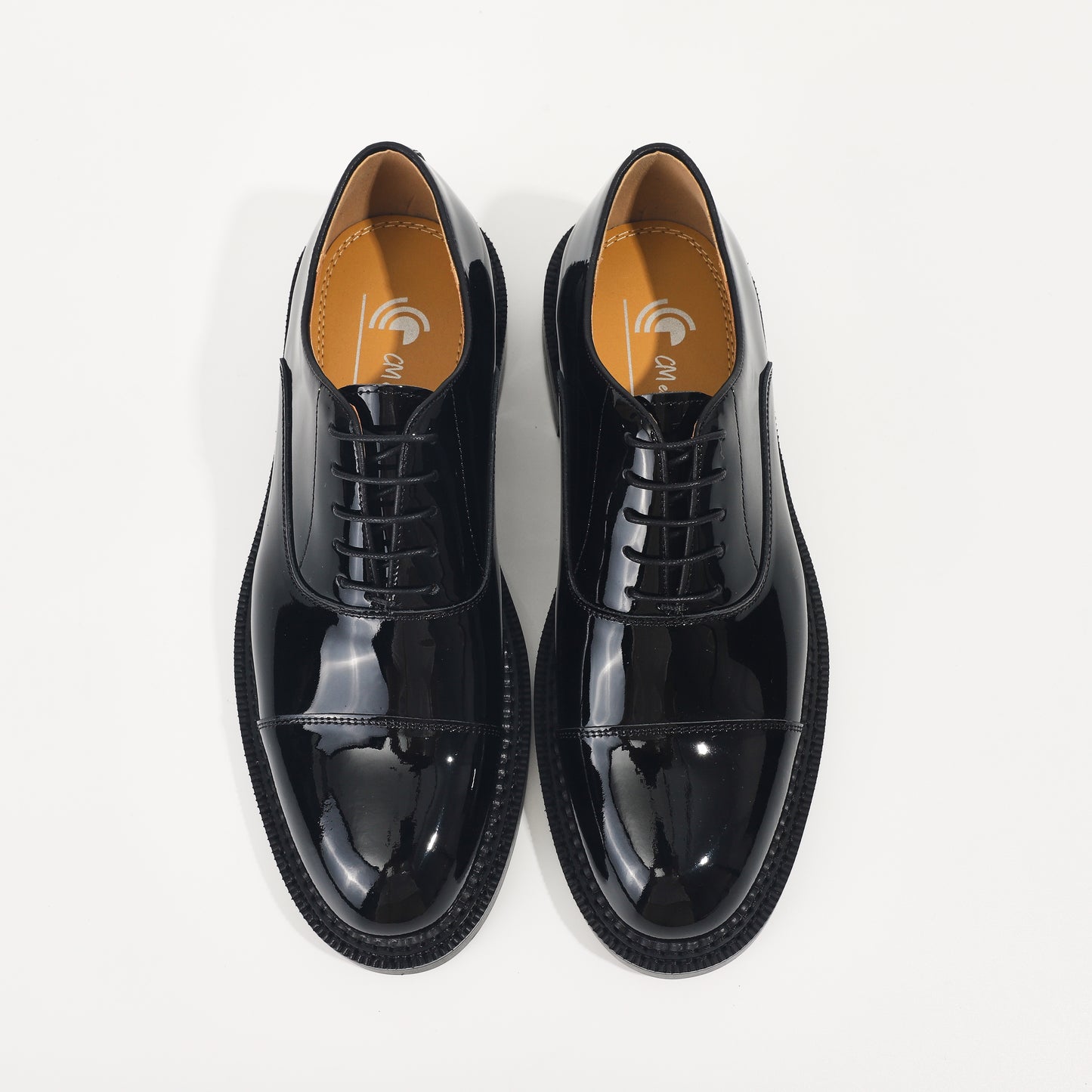 Black Self-Shine Chucky Red Bottoms