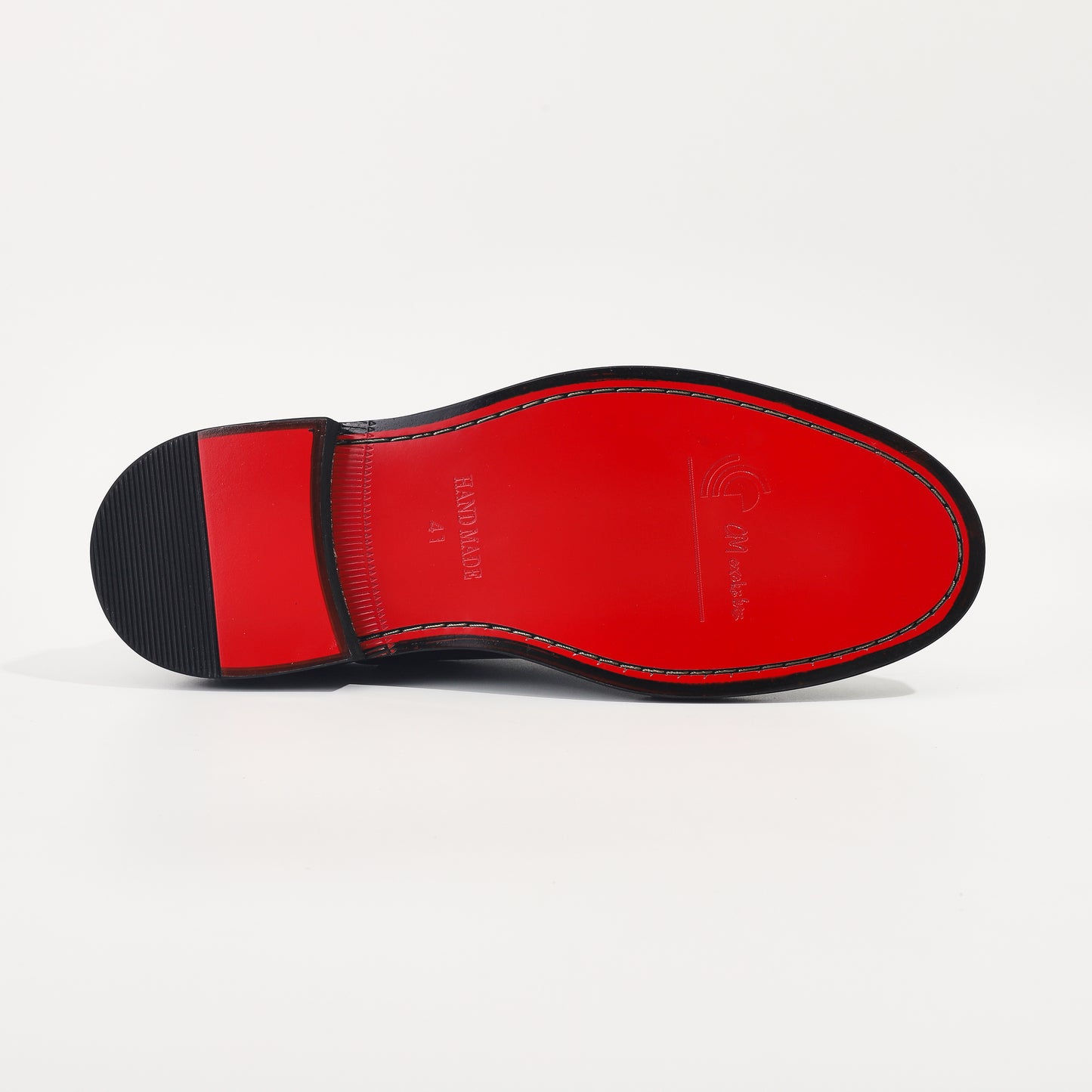 Black Self-Shine Chucky Red Bottoms