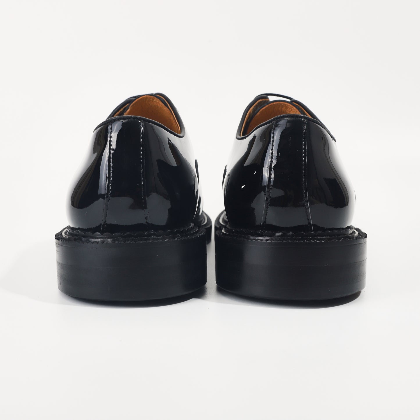Black Self-Shine Chucky Red Bottoms