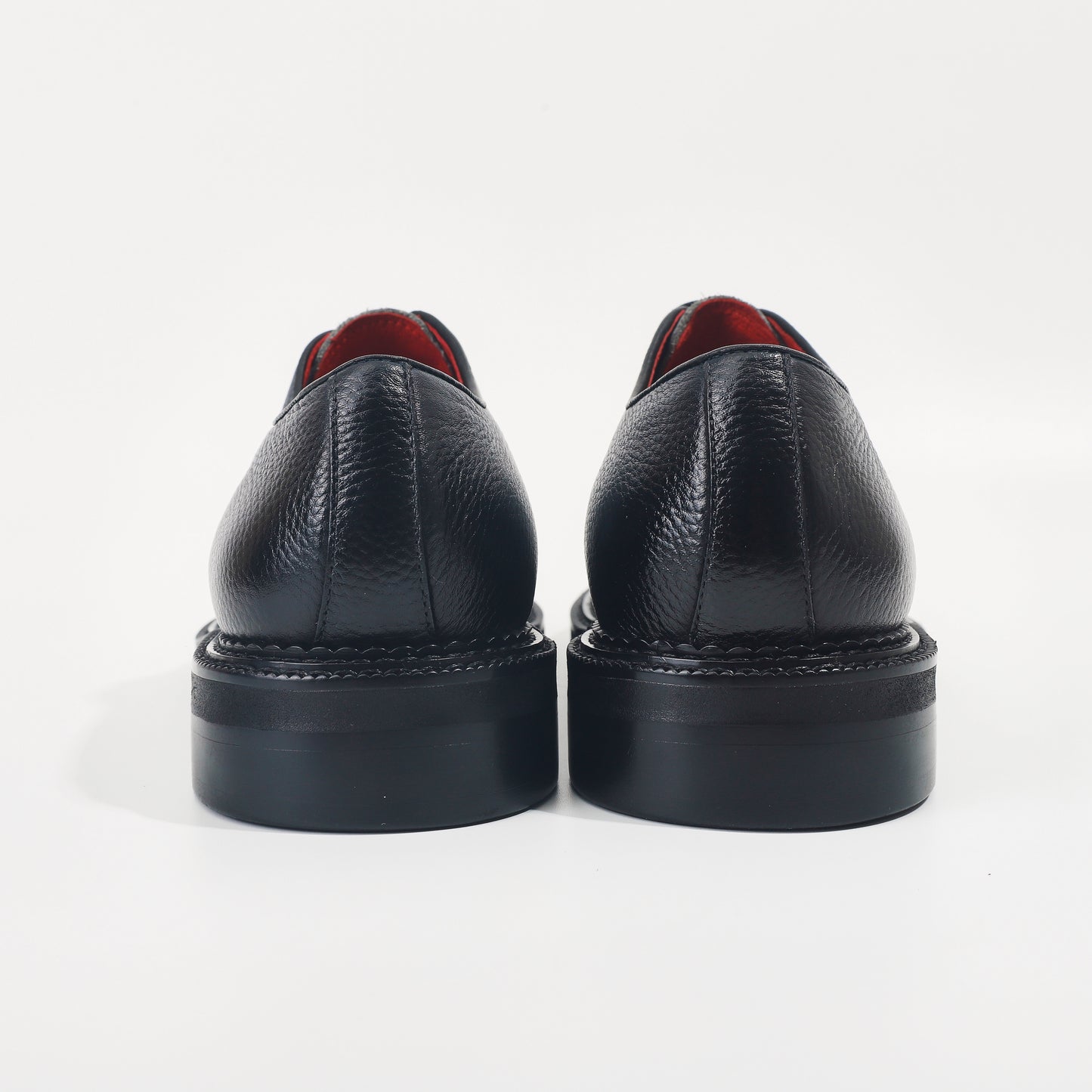 CM Exclusives Pebbled Navy Leather Wholecut Oxford