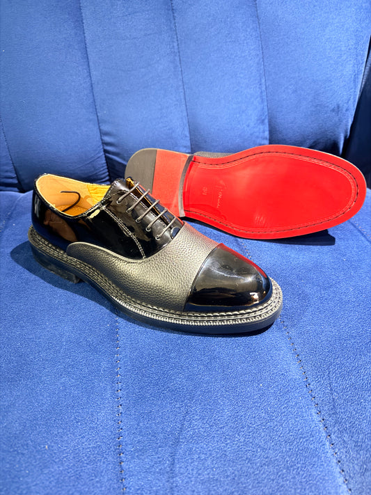 Black Patent Cap Toe
Oxford Dress Shoes